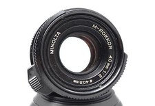 Minolta f/2 Camera Lenses 40mm Focal for sale | eBay Minolta f/2 Camera Lenses 40mm Focal for sale | eBay