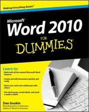 Word 2010 For Dummies by Dan Gookin: Used