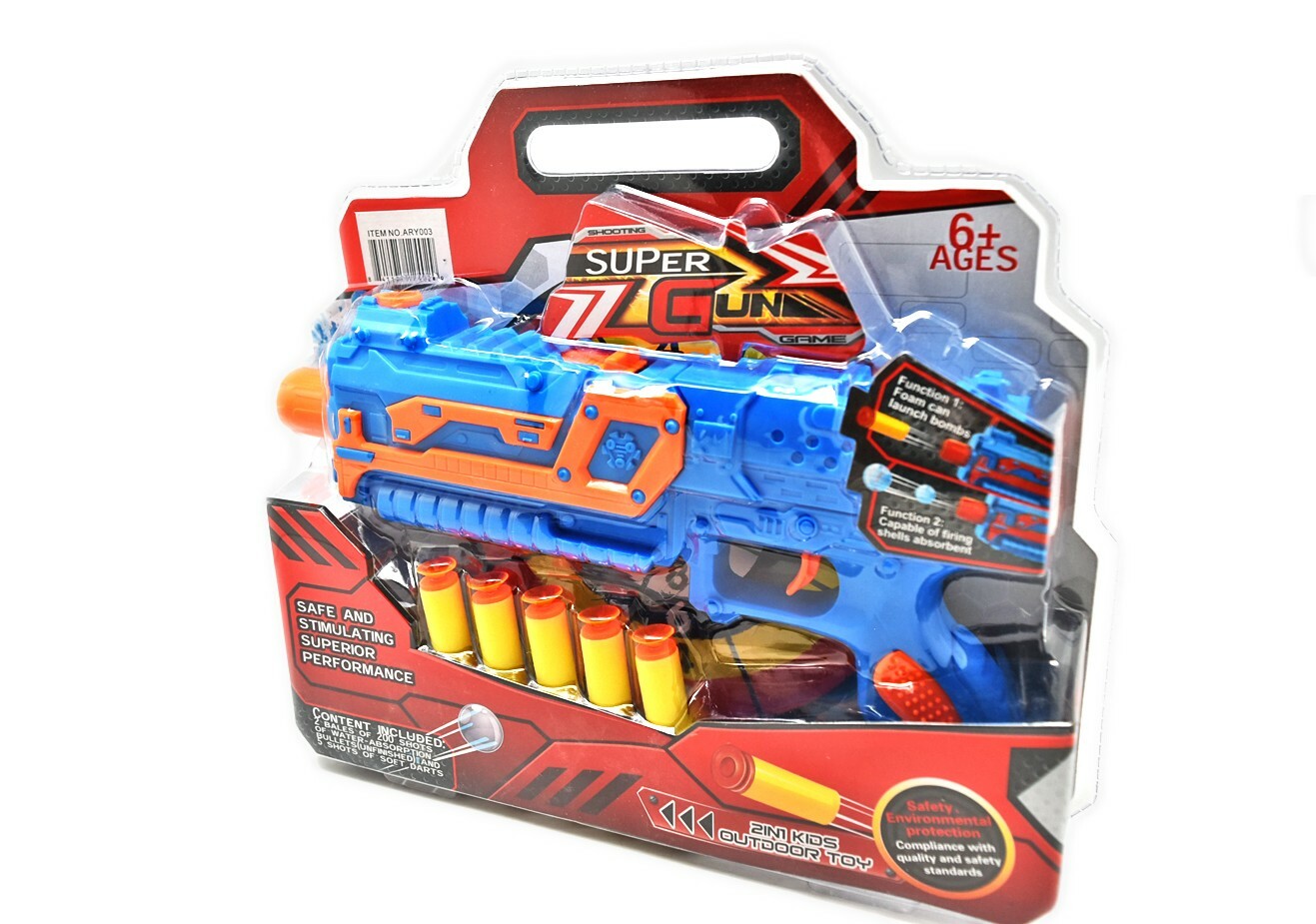 toy gun with suction darts