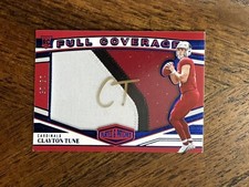 Clayton Tune 2023 Plates & Patches Full Coverage Rookie Auto Jersey Cardinals