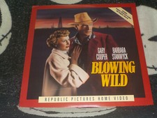 Blowing Wild NEW SEALED Laserdisc LD Gary Cooper Barbara Stanwyck Free Ship 50