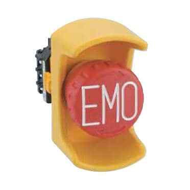 IDEC Corporation XW1E-BV404MFR Emergency Stop Switch - 4PST - On-Off - 5A 125...