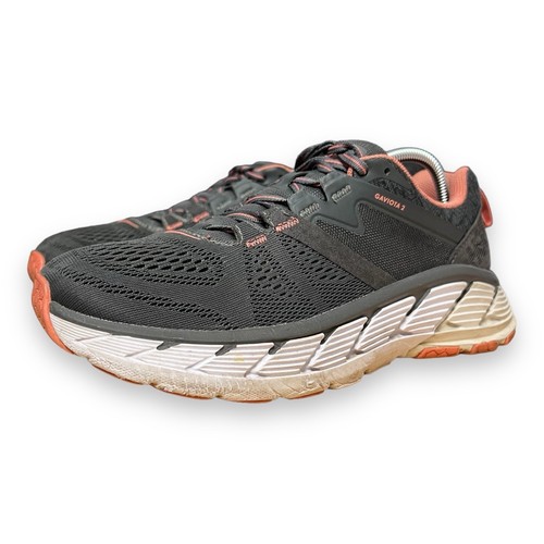 Hoka One One Damen Gaviota 2 Laufschuh Größe 8,5 grau/rosa Stabilität - Bild 7 von 18