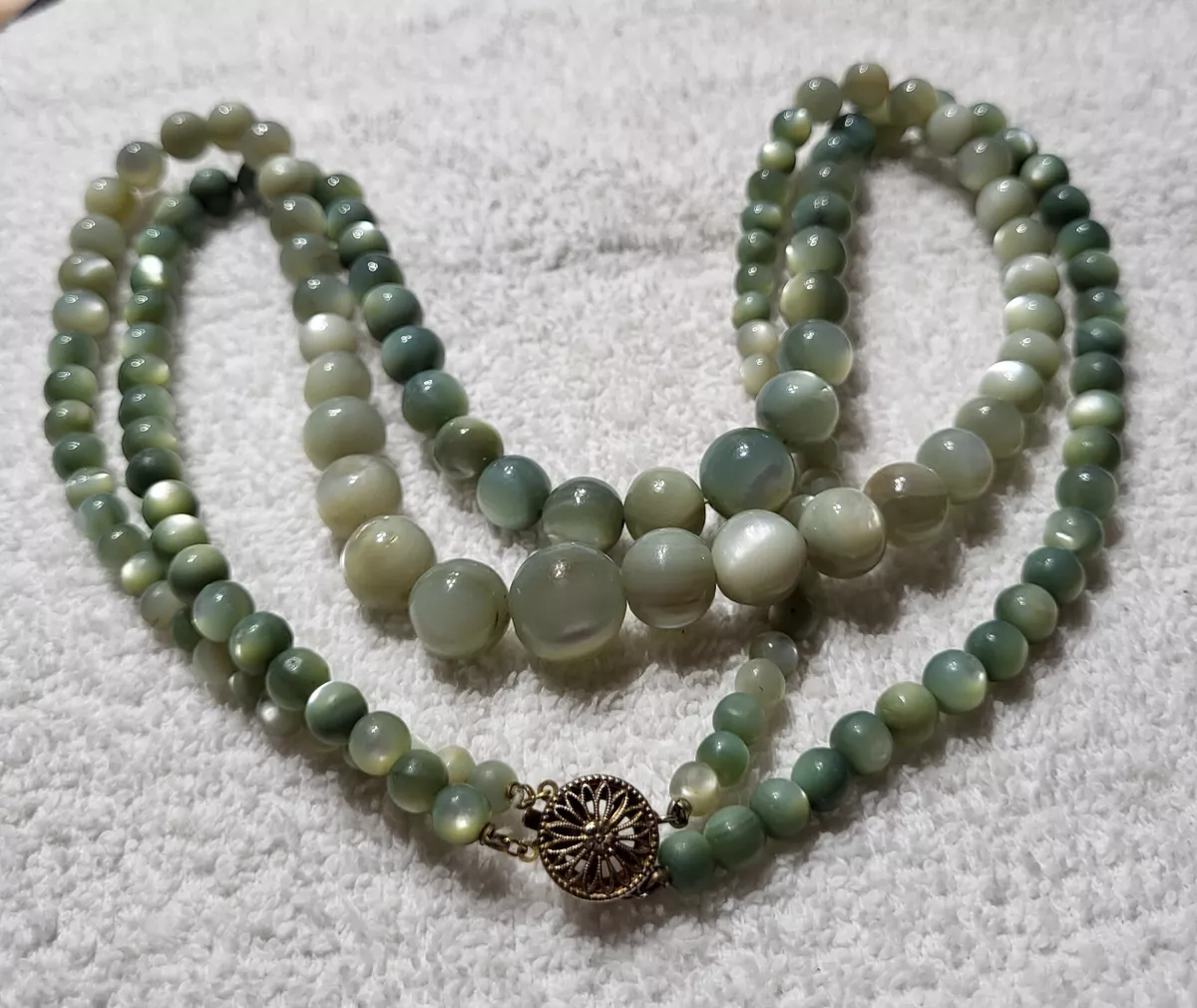 Buy Pearl Jade Necklace, 6mm White Fresh Water Pearl Green Jade Necklace,  Bride Bridesmaid Real Pearl Wedding Girls Gift Necklace Jewelry Online in  India - Etsy