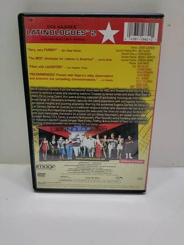 Latinologues 2 rick najera's DVD**Tested** - Picture 2 of 3