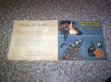 ALBUM L'AVVENTURA DELL' UOMO MAGI 1962 COMPLETO 1/144 MB/OTT TIPO PANINI LAMPO