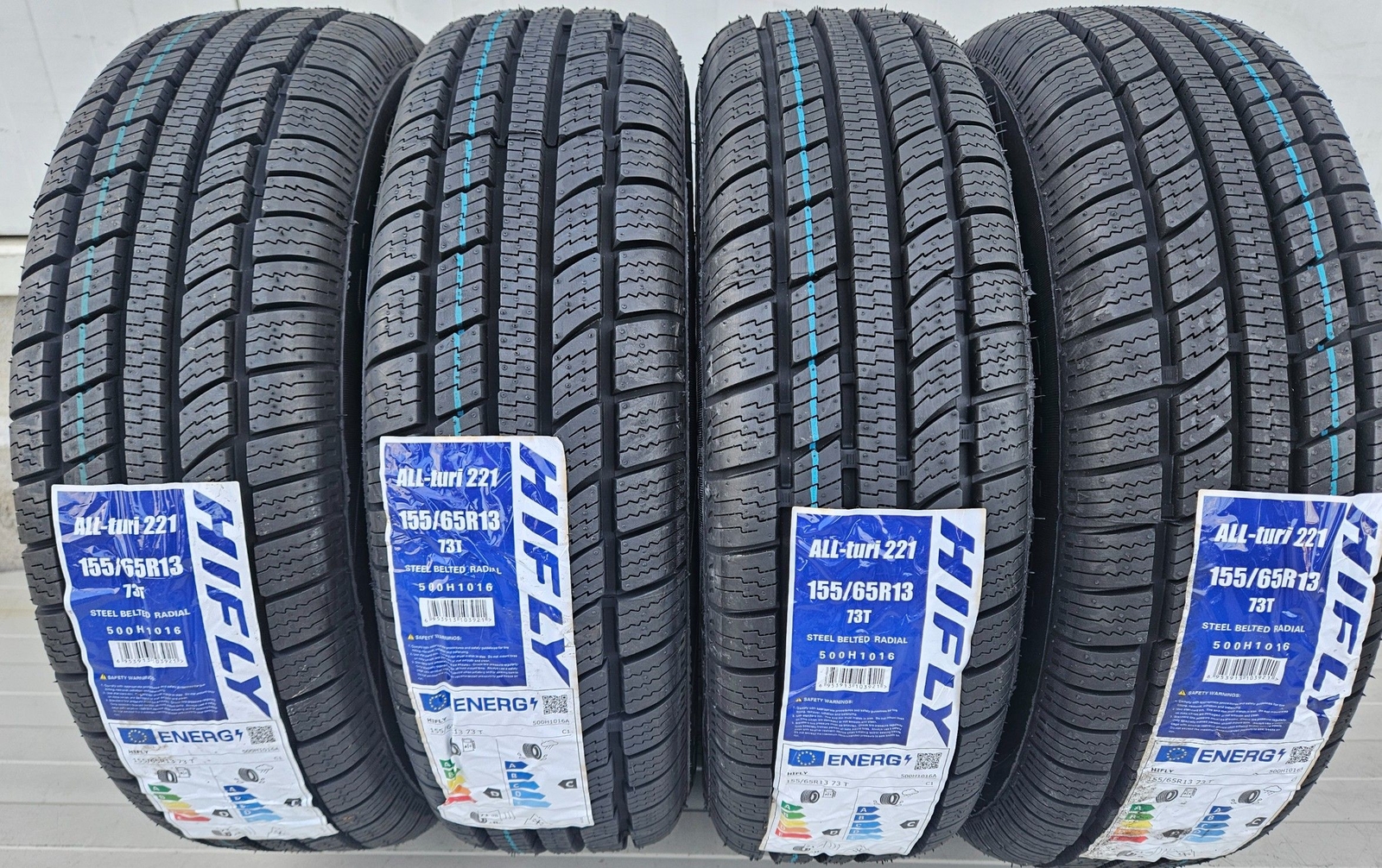 4 Pneumatici 4 stagioni 155 65 13 73T Hifly ALL TURI 4S gomme nuove DOT2025