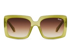 QUAY Women's Total Vibe RX QT-001065 Green / Brown Gradient Sunglasses