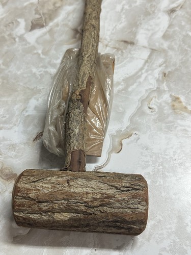 Hillbilly Putter Natural Wood 34.5" Golf Club Ball Tees Novelty Funny Gag Gift - Picture 10 of 14