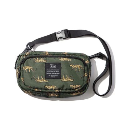 Kiu Contemporary Leopard W24xH13.5xD4cm Crossbody Bag