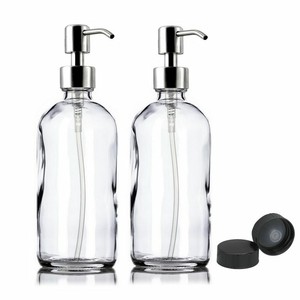 Download Liquid Soap Pump Dispenser Empty Clear Glass Bottles ...