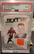 2020 Playbook Next Up-Jersey Joe Burrow RC PSA 10 #NU-1