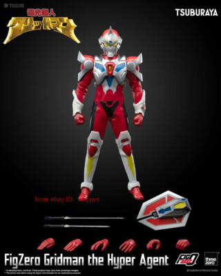Threezero 3a Figzero Series Gridman The Hyper Agent 1/6 Action