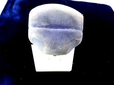 Blue Velvet Ring Presentation Stand Display