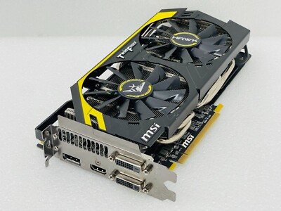 MSI Radeon R9 270X 2GB GDDR5 Graphics Card R9 270X HAWK / USED - HEALTHY