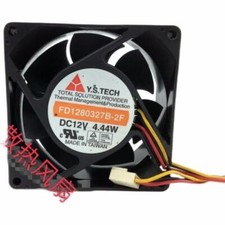 1 Pc. New FD1280327B-2F 80mm 8032 12V 4.44W 3-wire cooling fan