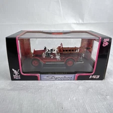 NIB! Yat Ming Signature Series 1:43 1923 Maxim C1 Die Cast Fire Engine HFD 