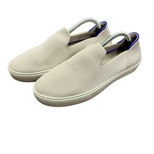 Rothy  s The Original Sneakers Slip On Shoes Sand Beige Tan 8