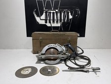 SKILSAW Professional Model 77 Circular Saw 7 1/4" Worm w/ BOX VINTAGE MINT CC E1