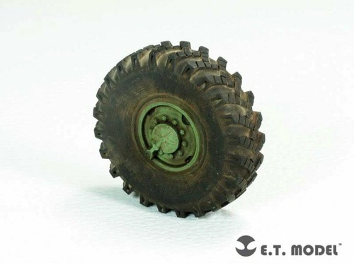 ET Model ET-ER35056 1/35 Ural-4320 Truck Weighted Wheels (7 pcs)