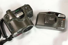 TESTED Olympus Accura & Infinity 330 Zoom XB 70 35mm Point & Shoot Film Camera