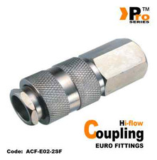 1 x Euro Coupling - Hi Flow -Female Thread 1/4" BSP-Air Line fittings-Air Supply