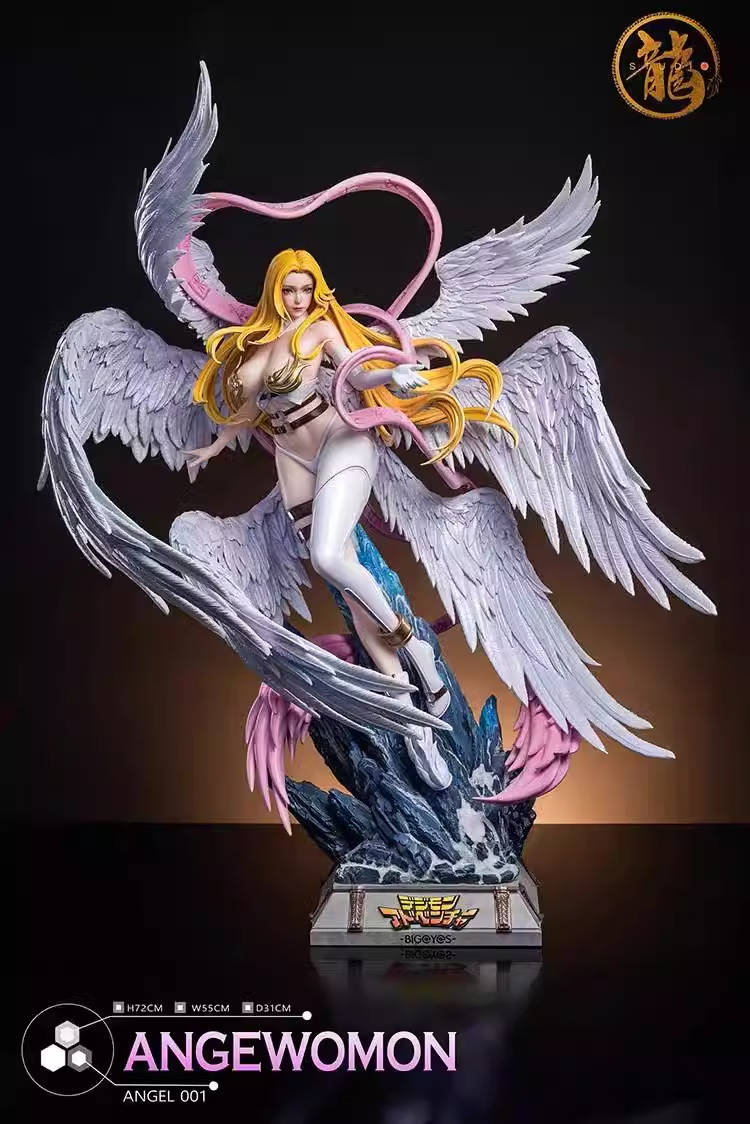 中古Digimonガレージキット（Angewomon＆Deviwomon） 中古Digimonガレージキット（Angewomon＆Deviwomon） 中古Digimon