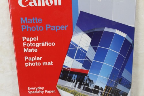 Canon Inkjet Matte Photo Paper, 13" x 19" MP-101 New Unopened 20 Sheets - Picture 3 of 14