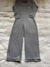 Softies- Sleep Suit Women's S Drey White Sleepwear Anti Microbial