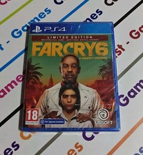 PS4 FAR CRY 6 LIMITED NUOVO SIGILLATO UK ITALIANO INCLUSO PLAYSTATION 4 FARCRY