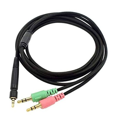 Headphone Audio Cable For Sennheiser G4ME ONE/ZERO/PC 373D/PC37X GSP350/500/600