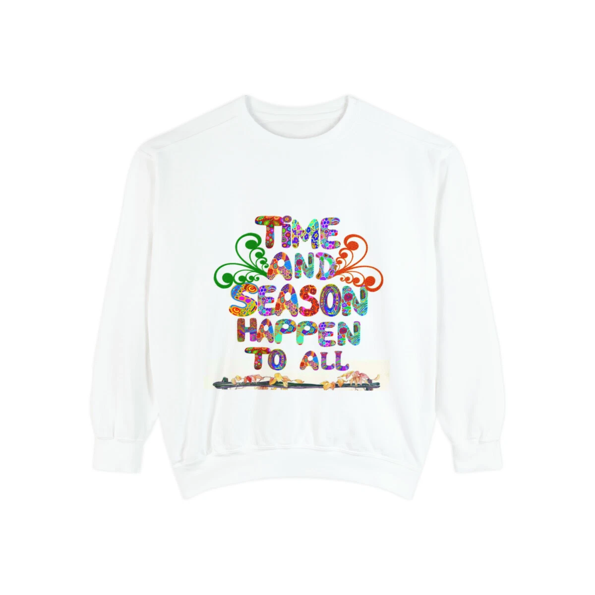 Unisex Garment-Dyed Sweatshirt