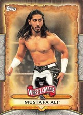 Mustafa Ali 2020 Topps Road to WrestleMania #WM-4
