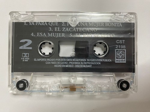 PEPE AGUILAR - POR UNA MUJER BONITA - 1999 MEXICAN TAPE ALBUM, RANCHERAS - Picture 4 of 4