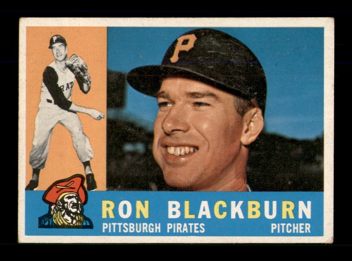 1960 Topps Set Break #209 Ron Blackburn EX *OBGcards* | eBay