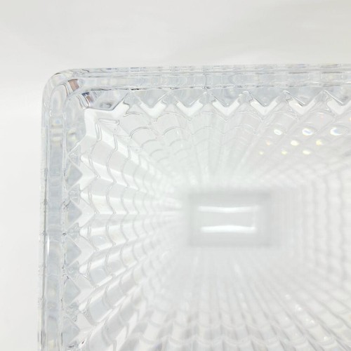 Baccarat Eye Vase Rectangular S Height 7' Flower vase F/S from Japan - Picture 14 of 17