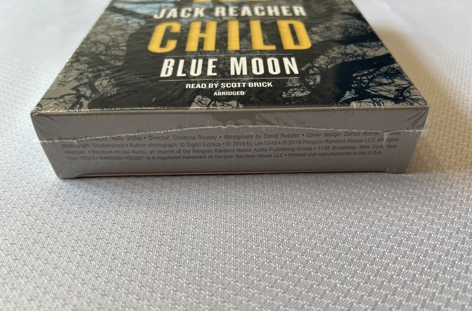 Blue Moon (Jack Reacher Unabridged Audiobook, 6 CDs) NEW/SEALED