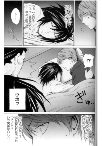 Death Note Doujinshi Comic Book Light Yagami x L L 100 Percent Omega 2-D - Picture 3 of 3