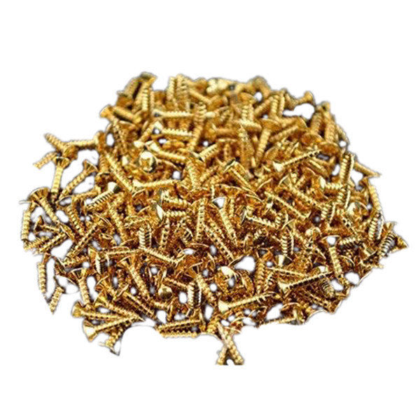 30pcs Gold Pickguard Screws For Fender Strat/Tele Electric Guitar Bass J7O1