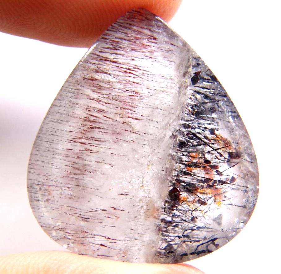 CRE STONE（ラドンストーン） IP22 Super Seven melody stone 29.27ct 26x30x5mm pear