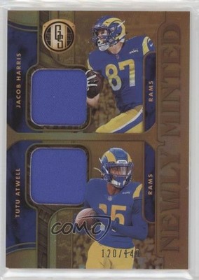 2021 Panini Gold Standard /149 Jacob Harris Tutu Atwell #NMD-LR Rookie RC 0hx5
