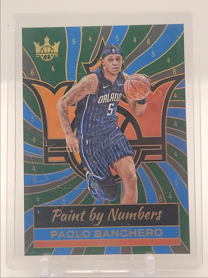 PAOLO BANCHERO 2024-25 COURT KINGS PAINT BY NUMBERS CASE HIT SP Q4347