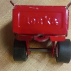 Tonka Metal Farm Wagon Trailer - Red, Black & White with Black Wheels — photo 3
