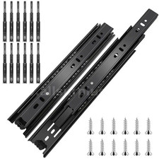 10 Pairs, 20" Ball Bearing Drawer Slides - 100LB Heavy Duty