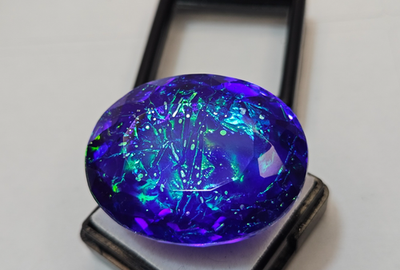 #ad #ad Monarch Fire Opal Oval Cut Natural 84 85 Ct EGL Certified Loose Gemstone FR 468 $19.16
