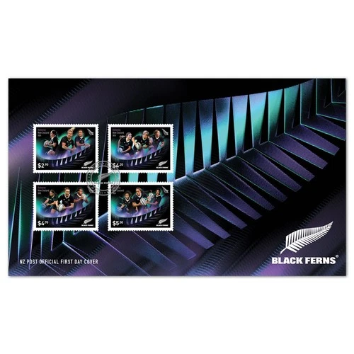 New Zealand 2025 Black Ferns First Day Cover FDC