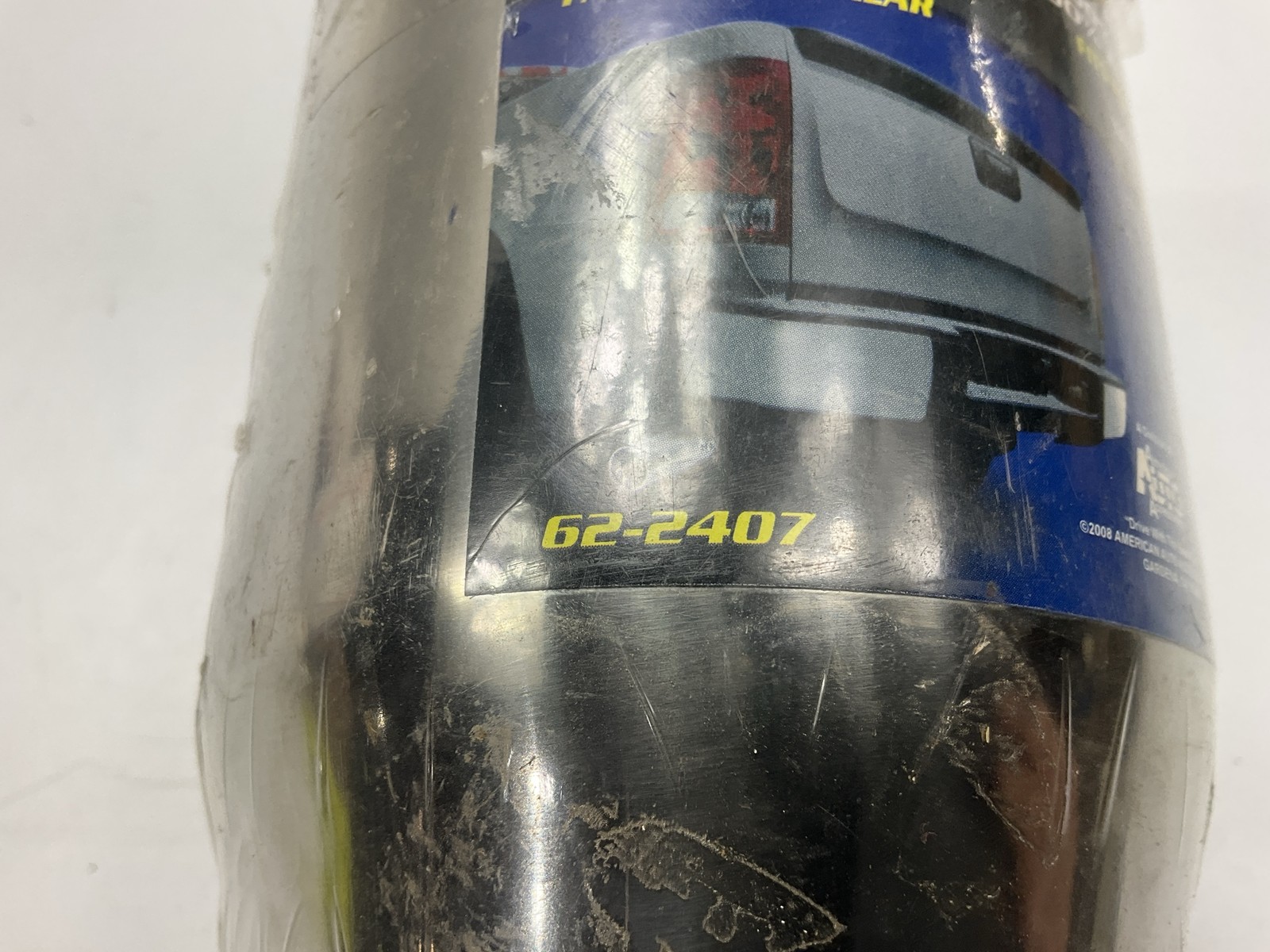 3A Racing T-304 Stainless Exhaust Tip, Slant Cut, For Pipes 1-1/2" To 2-3/8"