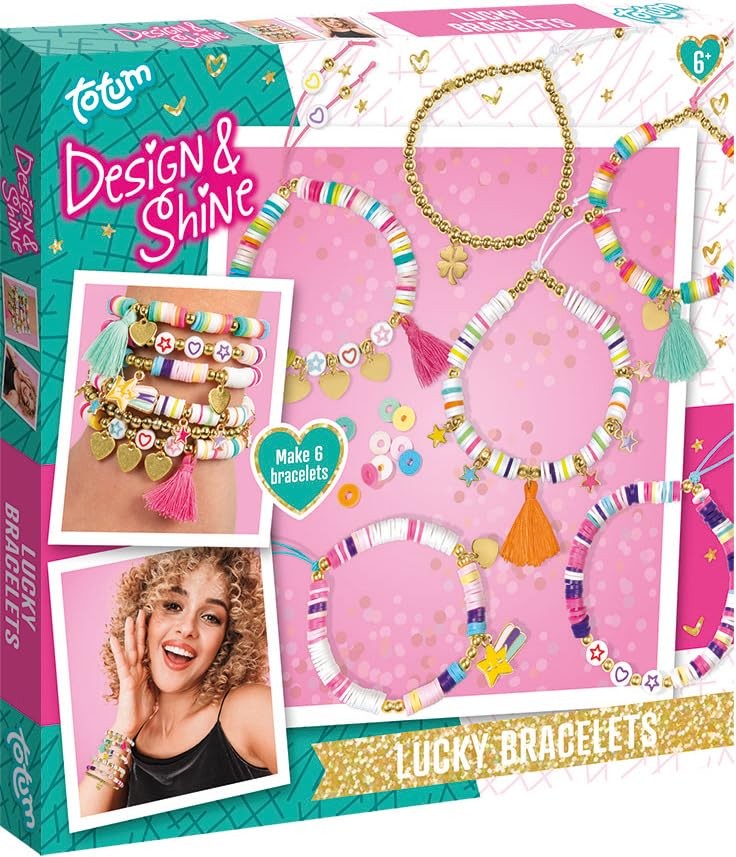 TM ESSENTIALS Design - Shine DIY Bracelets - Various Colours and Shapes - Creati