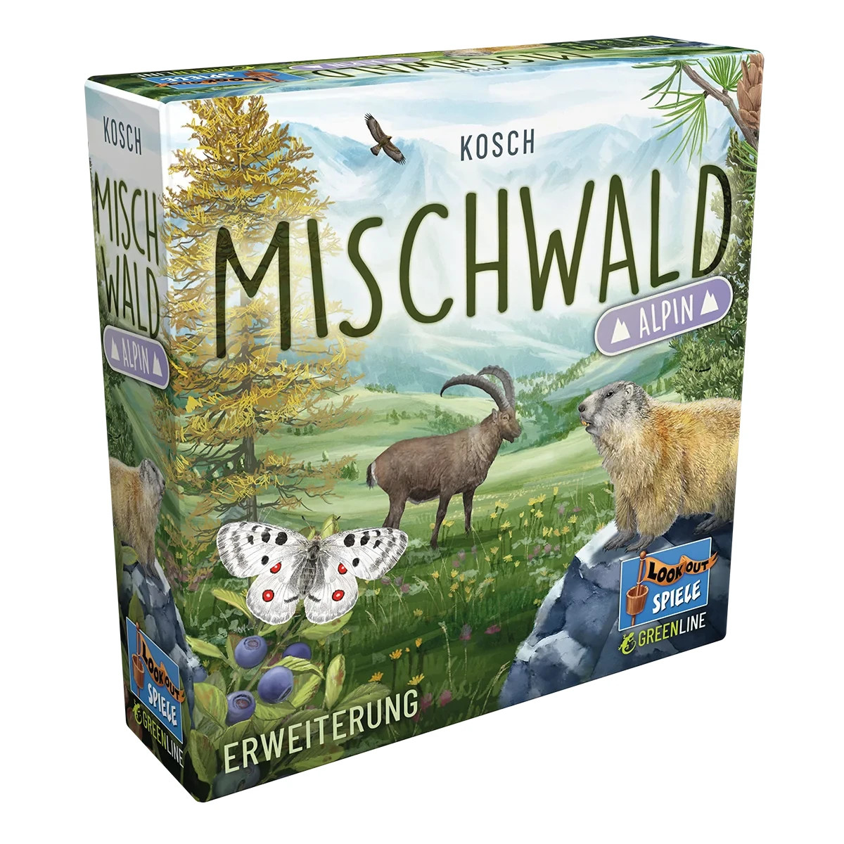 Lookout Spiele Asmodee Lood0064 Mischwald Alpin (Erweiterung) - Bild 5