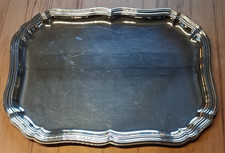 Tablett 100 Jahre QUIST Jubil&auml;um 35 x 26cm vintage 50er 60er alt midcentury